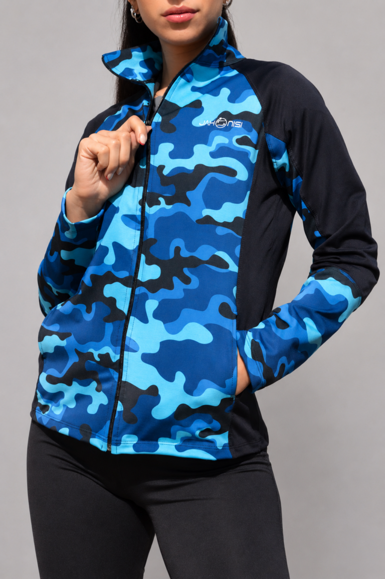 Campera Camo Azul