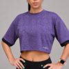 Remera Crop Violeta JAHNISI BAIRES vista 2