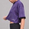 Remera Crop Violeta JAHNISI BAIRES vista 3